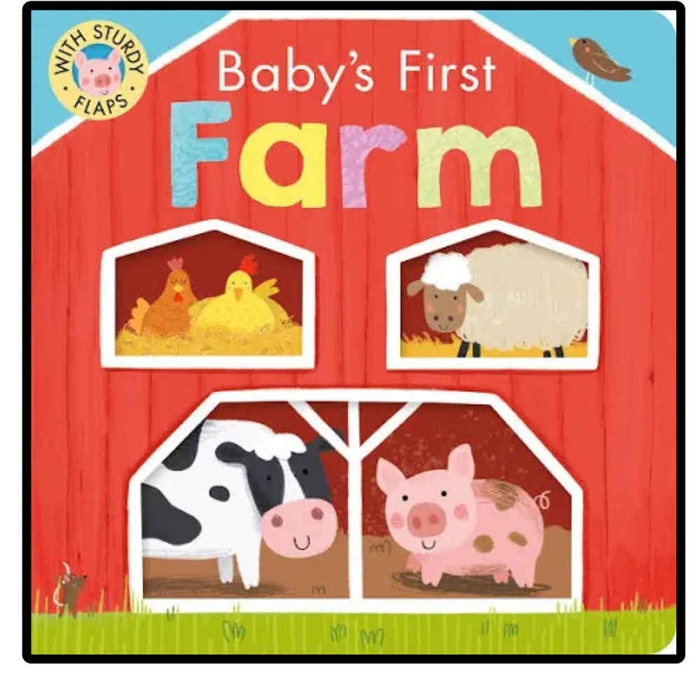 BUNDLE & SAVE 🐷 Baby's First Farm Board Lift-the-Flap Board Book
